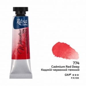 Acuarela ROSA Gallery Tubo10 ml 774 - Cadmium Red Deep