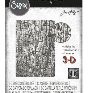 Carpeta deTextura 3D de Tim Holtz - Craquelado