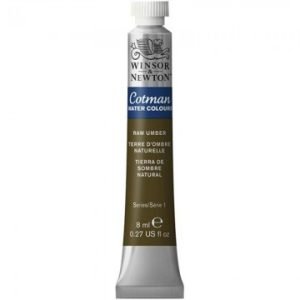 W&N ACUARELA COTMAN 8ml. Sombra natural