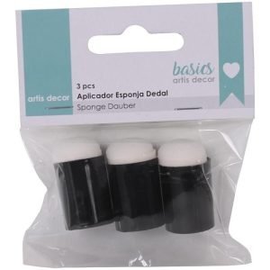 APLICADOR ESPONJA DEDAL PACK 3 UND. ARTIS DECOR