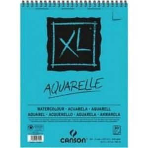 BLOC XL AQUARELLE 29,7x42 A3 (30HJ) 300G. CANSON