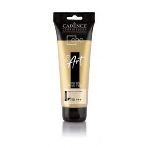 PROART ACRYLIC Metallic - White Gold Ultra Shine 120ml.