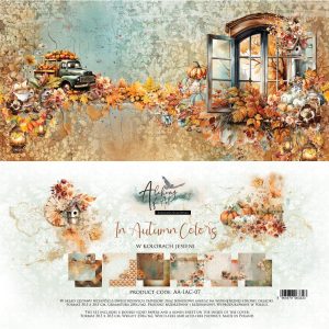 Set de Scrapbooking In Autum Colors 12x12 Art of Alchemy