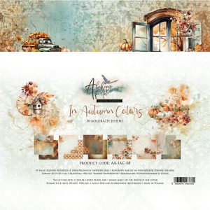 Set de Scrapbooking In Autum Colors 8x8 Art of Alchemy