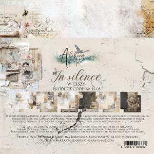 Set de Scrapbooking In Silence 8x8 Art of Alchemy