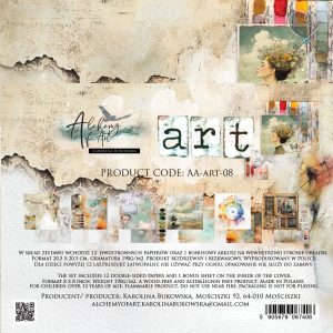 Set de Scrapbooking Art 8x8 Art of Alchemy