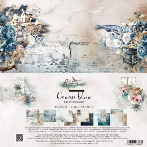 Set de Scrapbooking Ocean Blue 12x12 Art of Alchemy