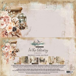 Set de Scrapbooking In the Library12x12 Art of Alchemy