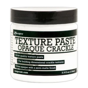 Texture paste Opaque Crackle 4 oz - Ranger